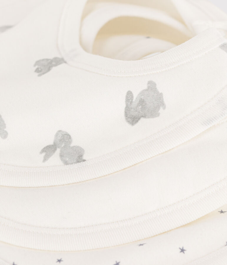 Confezione da 3 bavaglini in cotone per neonati variante 1