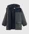 Parka bambino in cotone spalmato grigio CITY CHINE