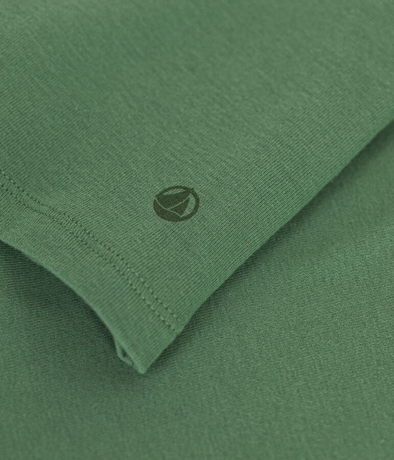 T-shirt L'ICONIQUE girocollo in cotone Donna verde
