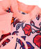 T-shirt anti-UV UPF 50+ ecoresponsabile bambina rosa PATIENCE/bianco MULTICO