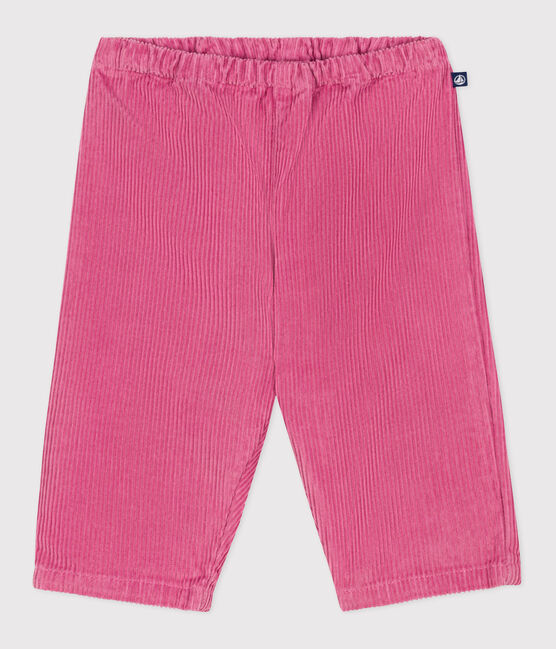 Pantaloni in velluto tinta unita neonato BOUDOIR