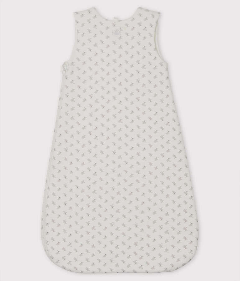 Sacco nanna beb&egrave; a costine bianco/multicolore