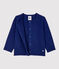 Cardigan in tricot bebè. blu MAJOR