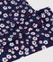 Leggings in cotone stampato bambina blu SOIR/ MULTICO