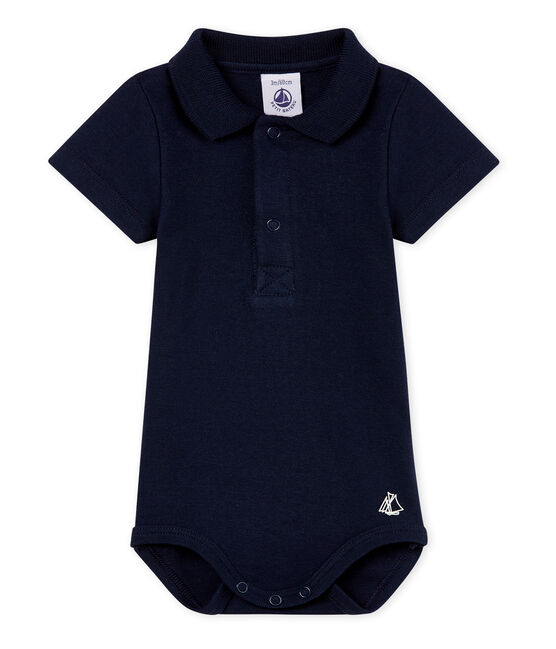 Body Con Colletto A Polo Bebe Maschietto Petit Bateau