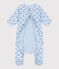 Bodyjama in tubique con balena neonato blu TOUDOU/ ALASKA