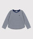 T-shirt bambino a maniche lunghe in tubique