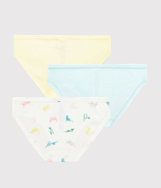 Confezione da 3 slip gatti colorati bambina variante 1