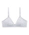Reggiseno a triangolo per bambina grigio POUSSIERE CHINE