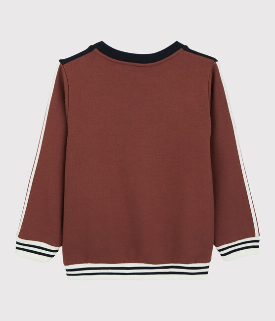 Felpa in molleton bambino arancione MADRAS
