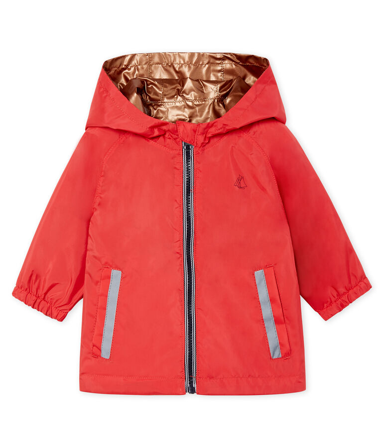 Giacchetta reversibile neonata rosa GROSEILLER/blu CRYSTAL