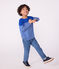 Marinière in cotone bambino blu OLYMPIC/ MILK