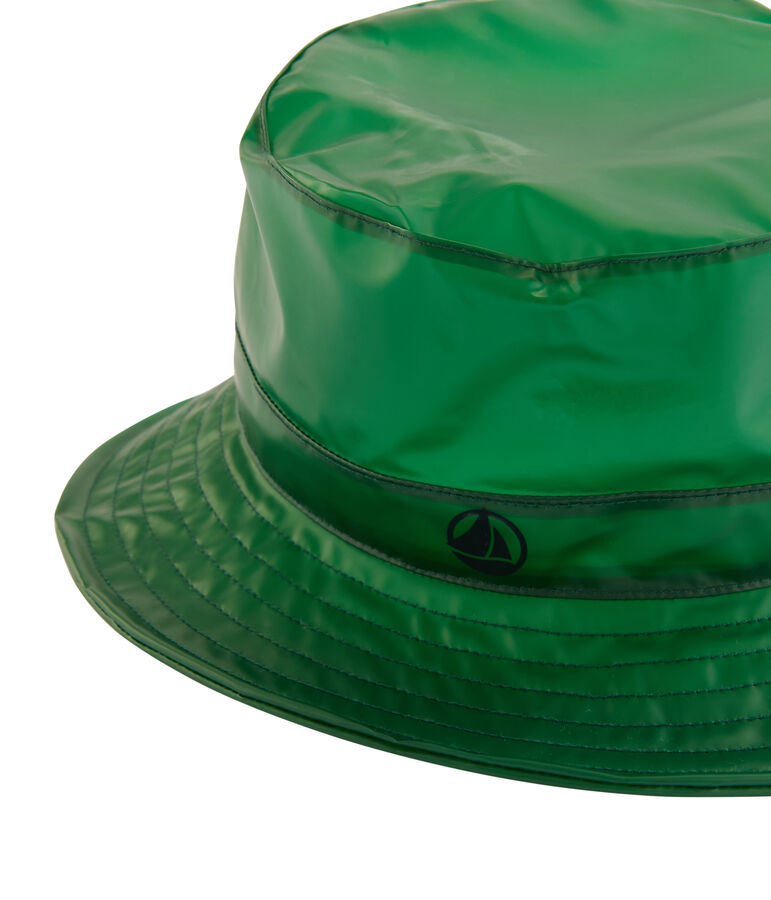 Cappello da pescatore pioggia bambino verde