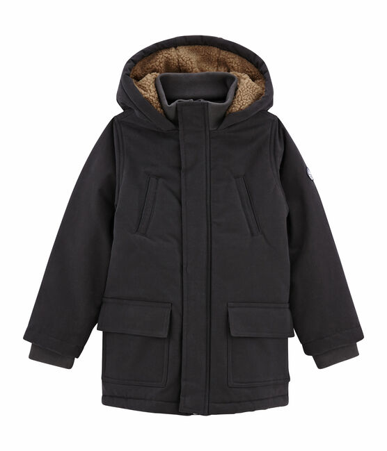 Parka per bambino in tela foderata grigio CAPECOD