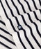 Pullover marinaro in cotone a righe donna bianco/blu