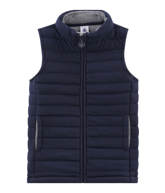 Giubbotto senza maniche bambino unisex blu SMOKING