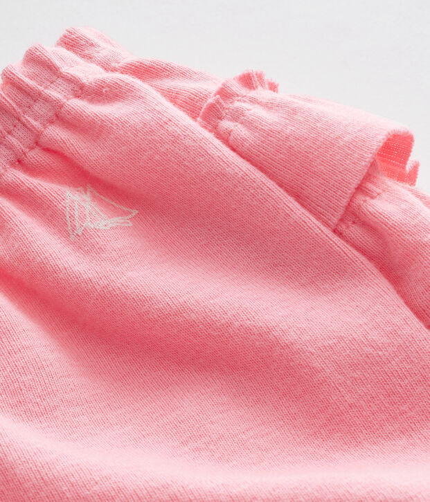 Culotte bloomer per beb&egrave; femmina rosa