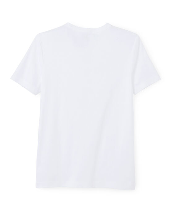 T-shirt maniche corte girocollo uomo bianco ECUME