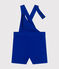 Salopette corta in serge bebè blu SURF