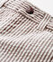 Pantalone maschietto a righe rosso VINO/bianco MARSHMALLOW
