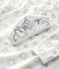 Camicia da notte bambina fantasia principessa in ciniglia bianco MARSHMALLOW/grigio ARGENT