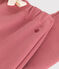 Pantaloni bebè in tessuto felpato  rosa ROSEWOOD