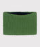 Snood in maglia foderata in pile bambino verde PALMERAIE