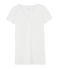 T-shirt maniche corte donna in cotone leggero bianco MARSHMALLOW
