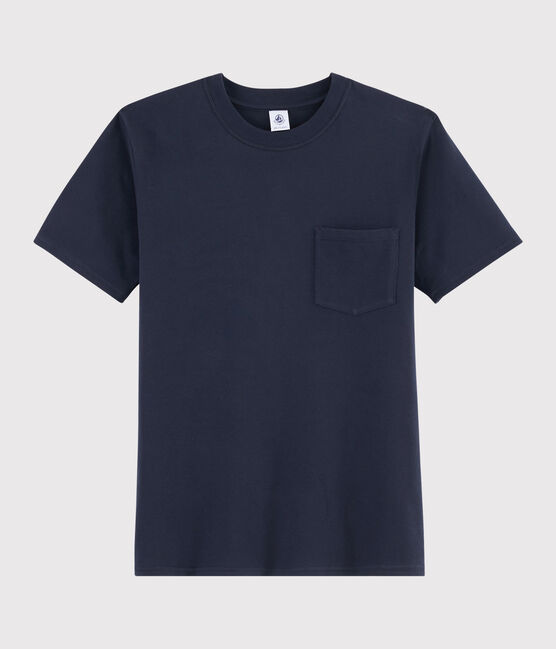 T-shirt cotone Donna / Uomo blu SMOKING