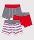 Confezione da 3 boxer bambino in cotone