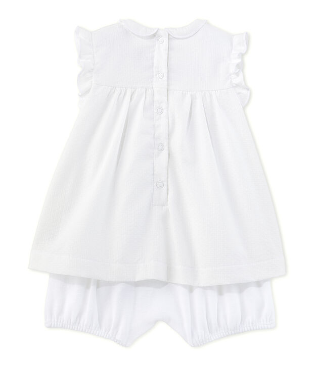 Robe body b&eacute;b&eacute; fille bianco