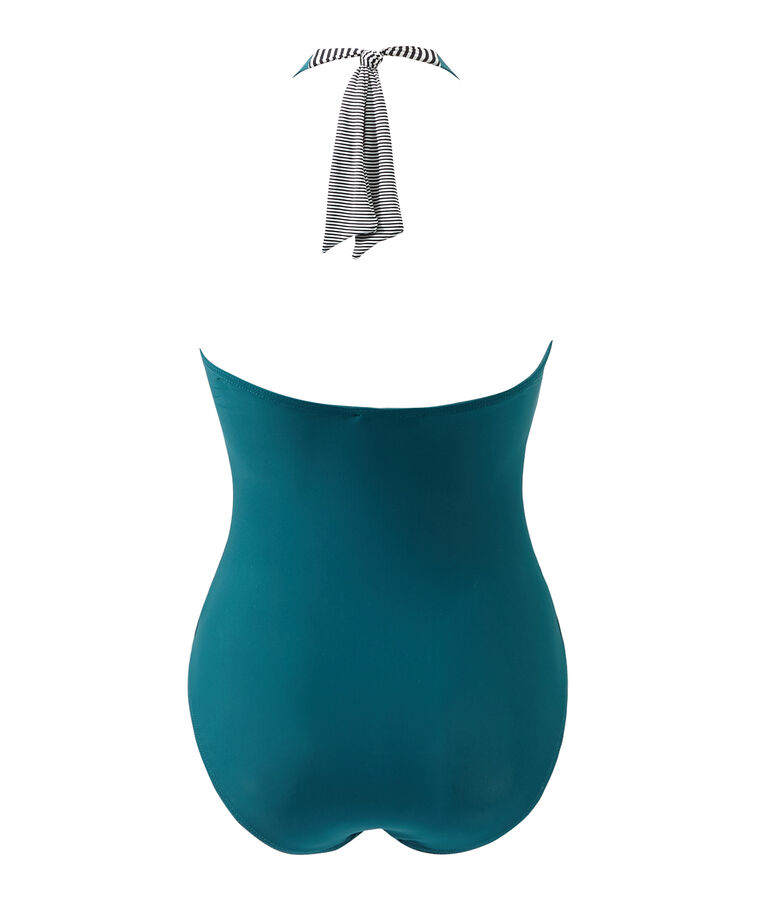 Costume da bagno donna intero verde Rivage