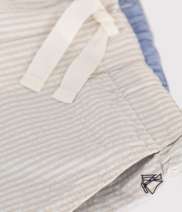 Bermuda beige/bianco