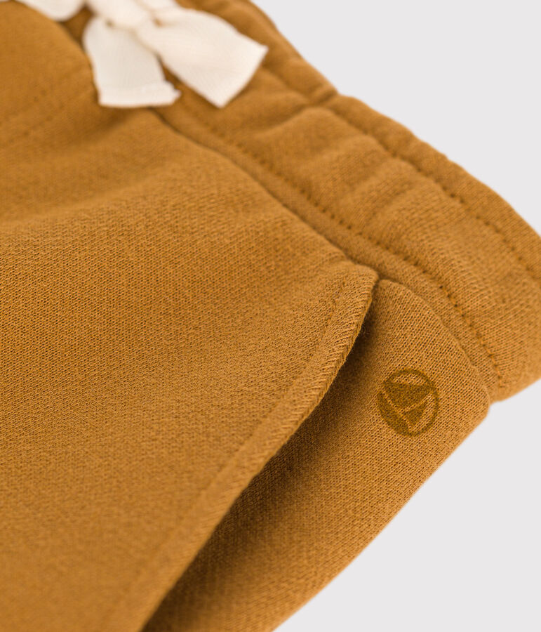 Pantaloni joggers bambino marrone