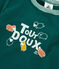 T-shirt in cotone bebè. verde PINEDE