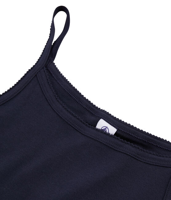 Canottiera con spalline Donna blu SMOKING