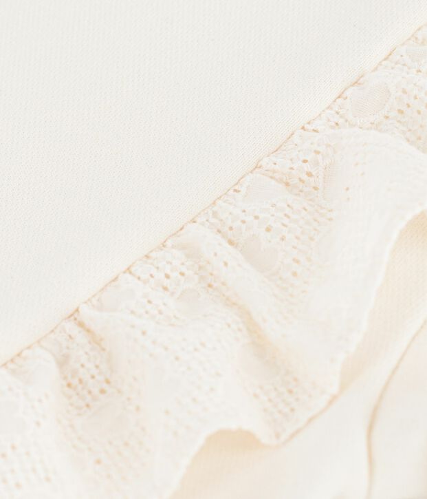 Felpa in cotone bambino MILK