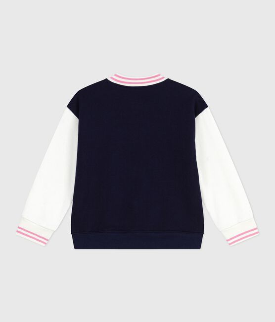 Giacca stile teddy bambina in cotone tinta unita SOIR