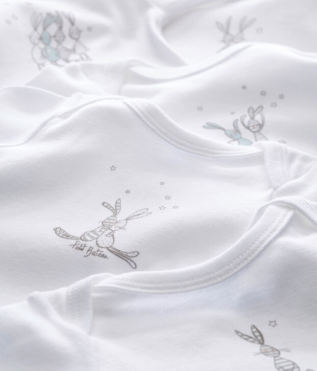 Lotto di 5 bodies a maniche lunghe per beb&eacute; unisex multicolore