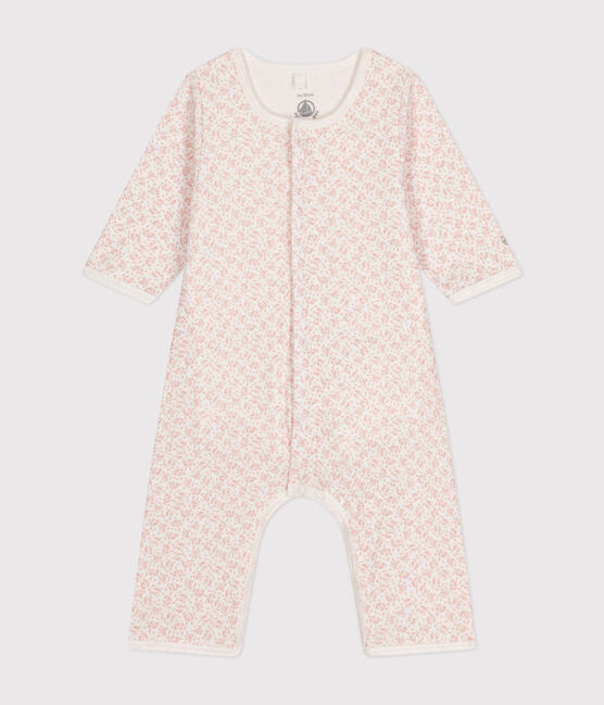 Bodyjama senza piedi in cotone MARSHMALLOW/ PANTY