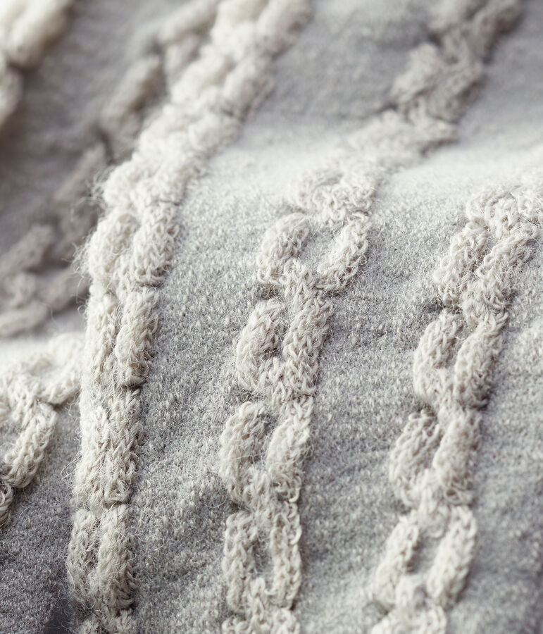 Collant in lana beb&egrave; femmina beige MONTELIMAR CHINE