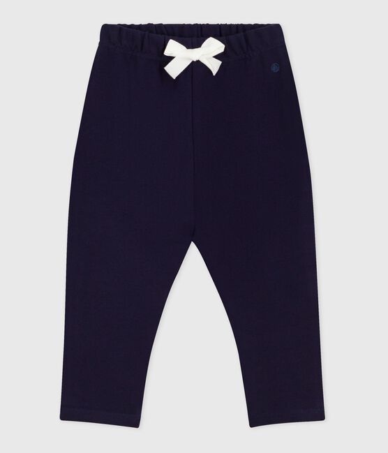 Pantaloni in cotone tinta unita neonato SOIR