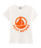 T-shirt logo bambino bianco MARSHMALLOW