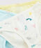 Confezione da 3 slip gatti colorati bambina variante 1
