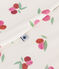 Sacco nanna neonato in cotone a fiori TOG 1 bianco MARSHMALLOW/bianco MULTICO