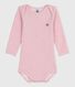 Body a maniche lunghe in lana e cotone neonato