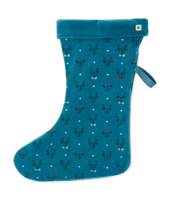 Calzine di Natale blu CONTES/bianco MULTICO