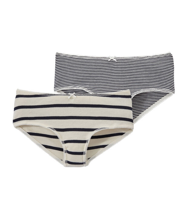 Lotto di 2 shorties per bambina multicolore