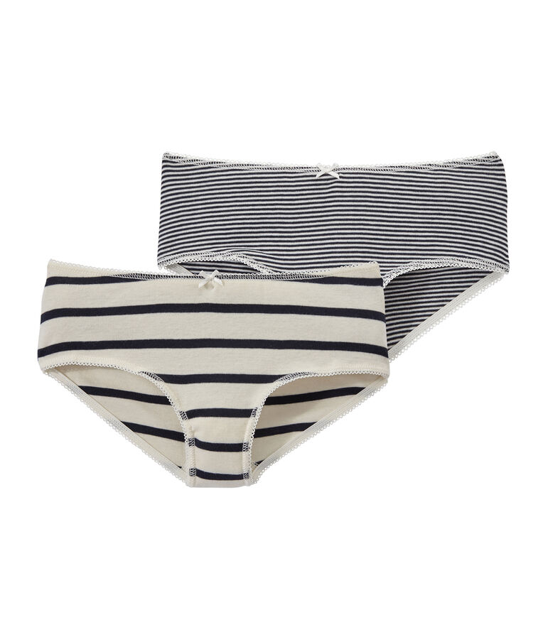 Lotto di 2 shorties per bambina multicolore