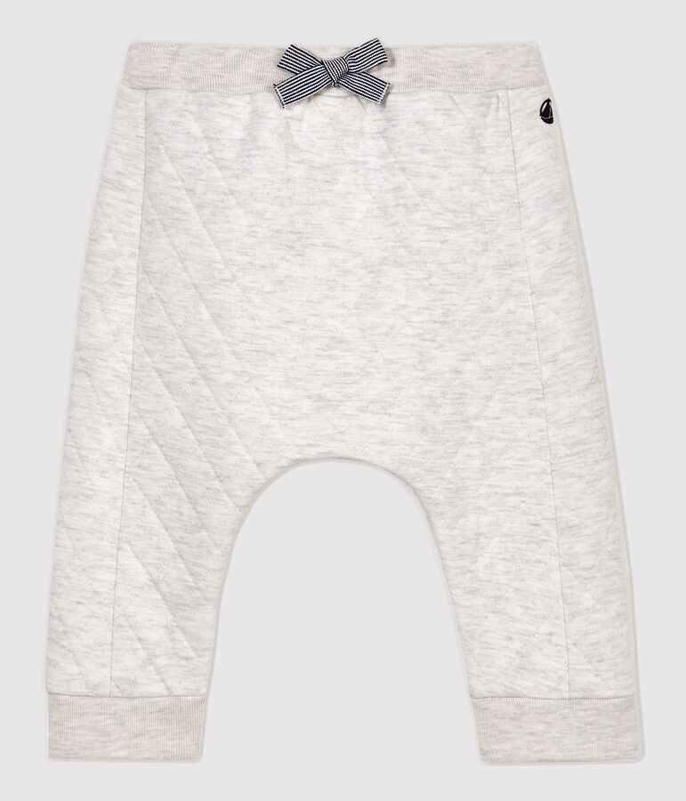 Pantalone trapuntato beb&egrave; beige MONTELIMAR CHINE